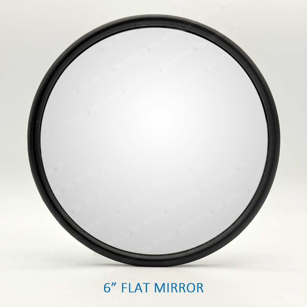 Convex Round Door Mirror Blind Spot For Isuzu NPR NQR NRR FSR FVR FRR GMC Chevrolet W3500 W4500 W5500 Mitsubishi Fuso Canter FE FG Truck Bus Atv Utv Adjustable Brackets