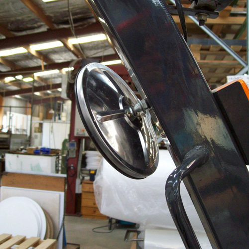 Convex Round Door Mirror Blind Spot For Isuzu NPR NQR NRR FSR FVR FRR GMC Chevrolet W3500 W4500 W5500 Mitsubishi Fuso Canter FE FG Truck Bus Atv Utv Forklift Adjustable Brackets