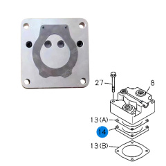 Plate Air Compressor For 2018 Isuzu FTR 4HK1 4HK1-TCS, Forward FRR FSR FSS FVR 2013- 8982717130