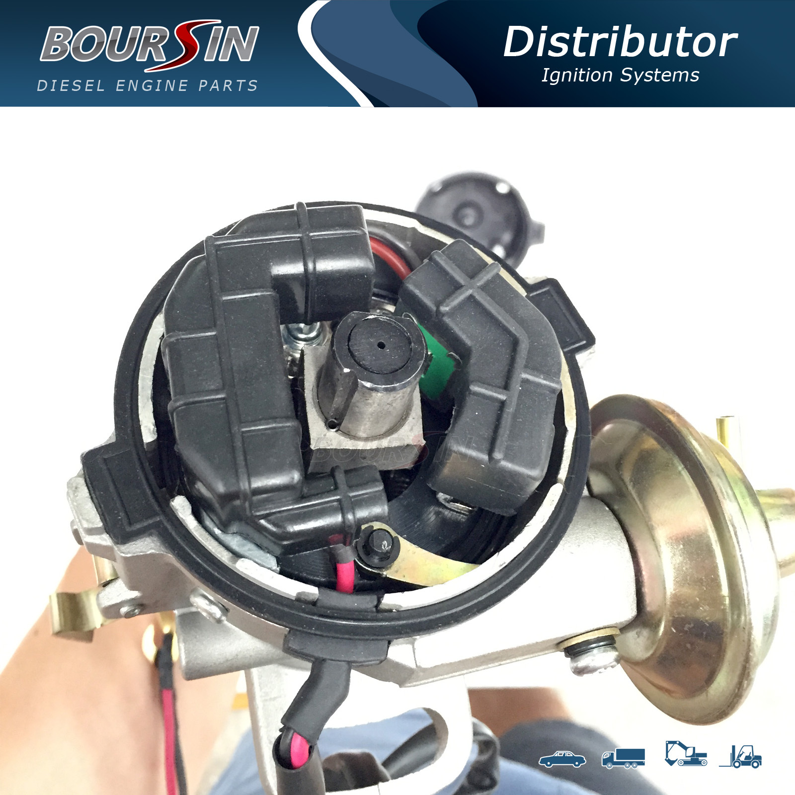 Electronic Distributor assy For Toyota Hilux Crown Hiace Dyna 1Y 2Y 3Y 4Y 1.6 1.8L 2.0L 2.2L