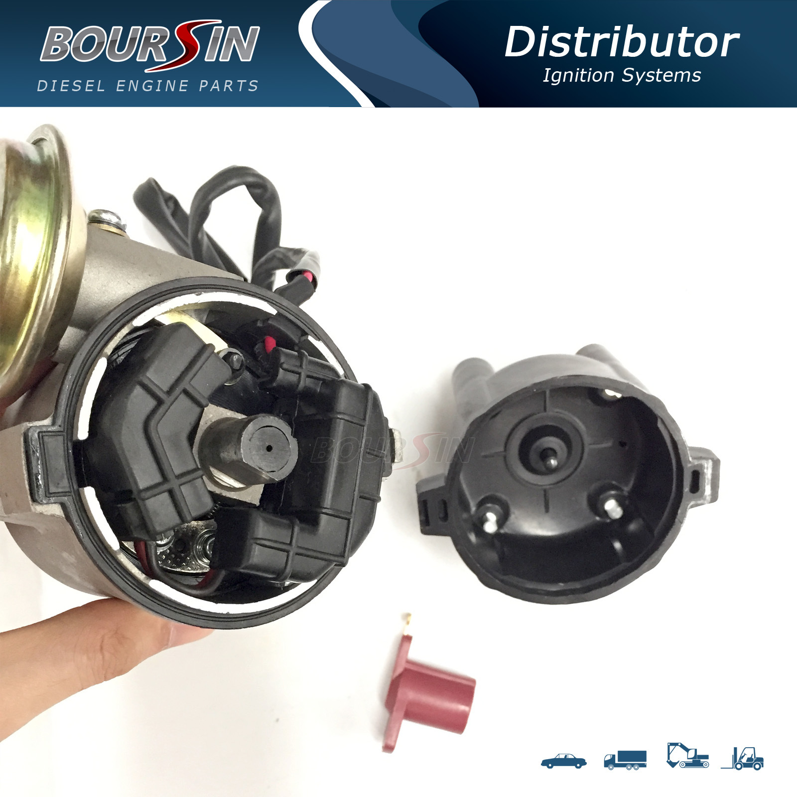 Electronic Distributor assy For Toyota Hilux Crown Hiace Dyna 1Y 2Y 3Y 4Y 1.6 1.8L 2.0L 2.2L