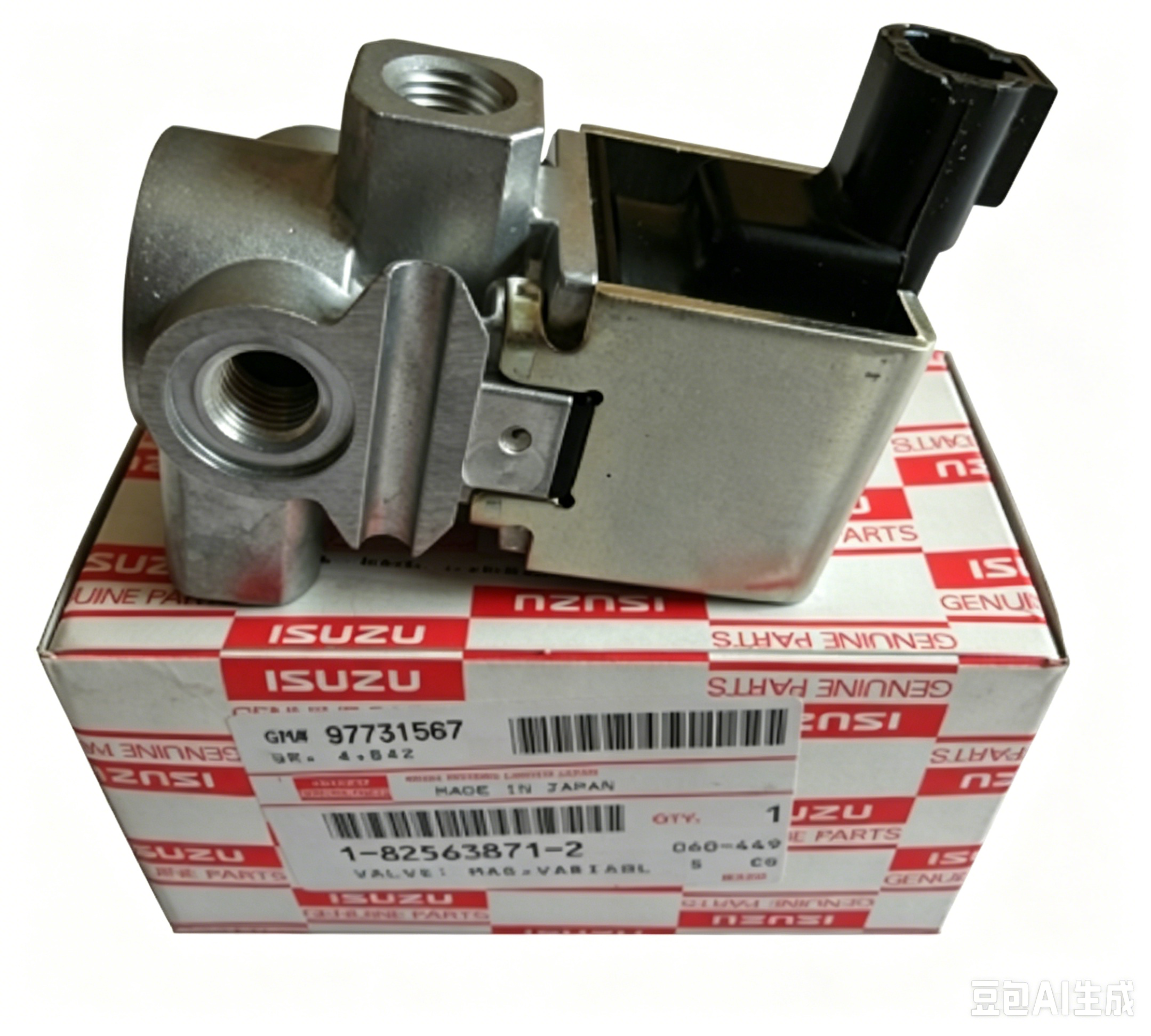 Genuine Parts Solenoid Valve Exhaust Brake For Isuzu CVR CYZ CXZ 10PE1 1825638712 1-82563-871-2