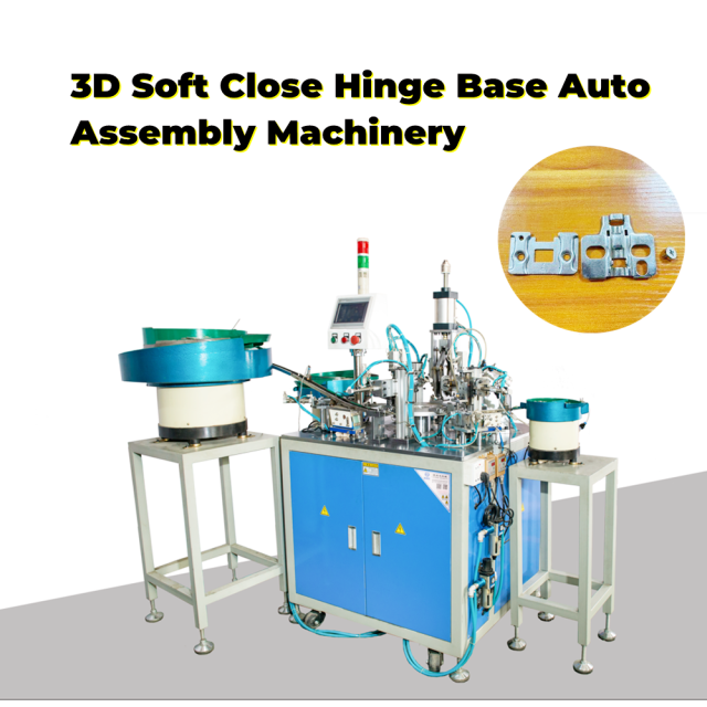 3D Soft Close Hinge Base Eccentric Screw Automatic Assembly Machine