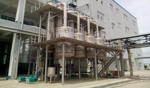 Four-effect Tube Wastewater Evaporator