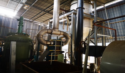 Two-effect Plate Type Salty Wastewater Evaporation Crystallization Case