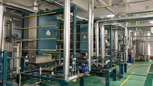 Multi Effect MVR + TVR Mannitol Concerntration Evaporator