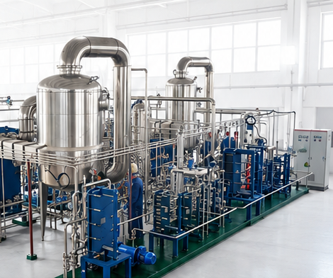 MVR Plate Lactic Acid Evaporation Device