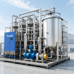 MVR Sodium Chloride Wastewater Compulsory Circulation Evaporation Crystals