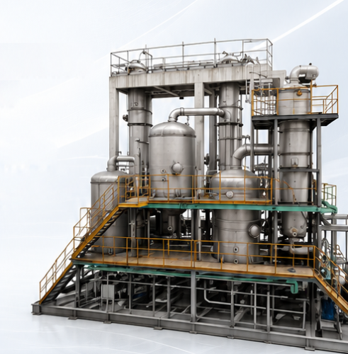 MVR Forced Circulation Sodium Chloride Wastewater Evaporation Device