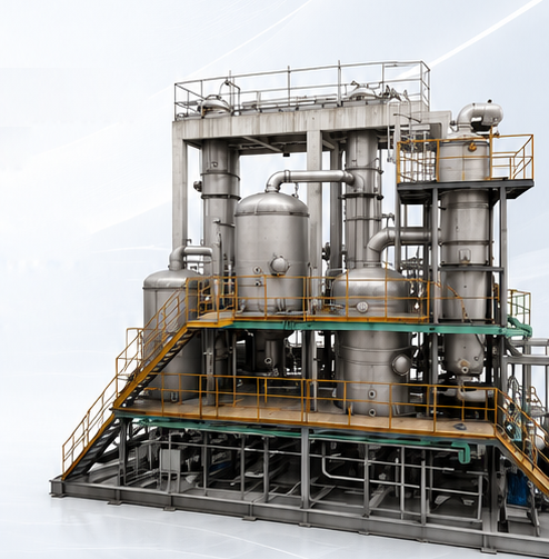 MVR Forced Circulation Sodium Chloride Wastewater Evaporation Device
