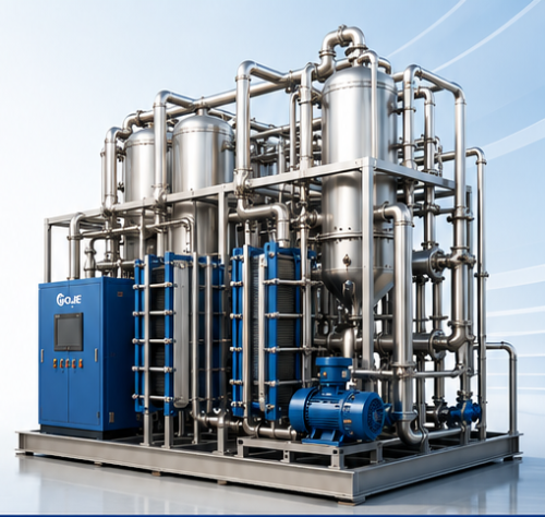 Multi Effect Plate Type + TVR Evaporator