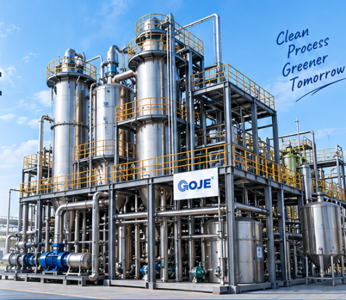 Zero discharge of high organic wastewater