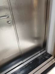 Stainless steel UL Listed 2 Hours fire rated door double fireproof sus304 door