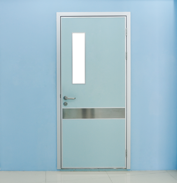 Clean Operating Room Metal Cleanroom Medical Office Automatic Door For Hospital