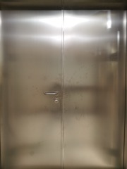 Stainless steel UL Listed 2 Hours fire rated door double fireproof sus304 door