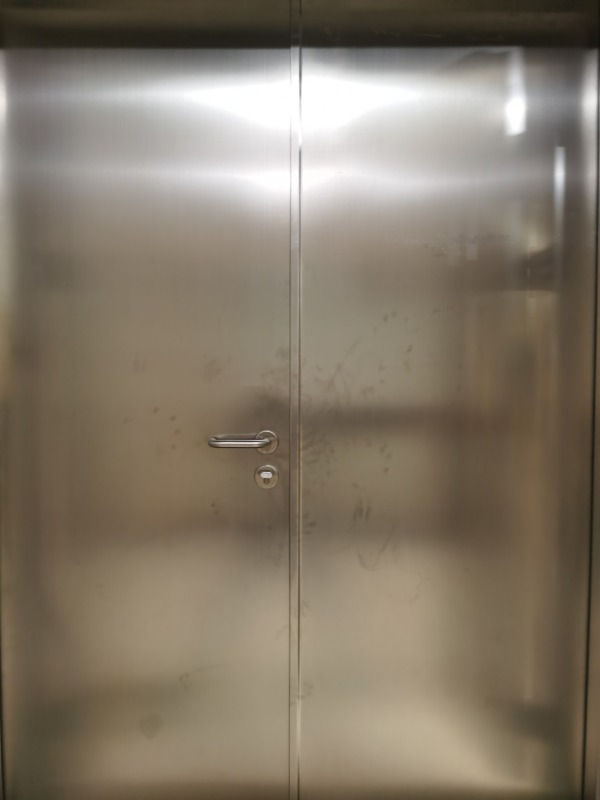 Stainless steel UL Listed 2 Hours fire rated door double fireproof sus304 door