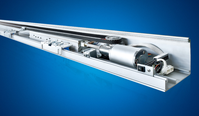 Hermetic sliding automatic door operator designed for sealing automatic doors