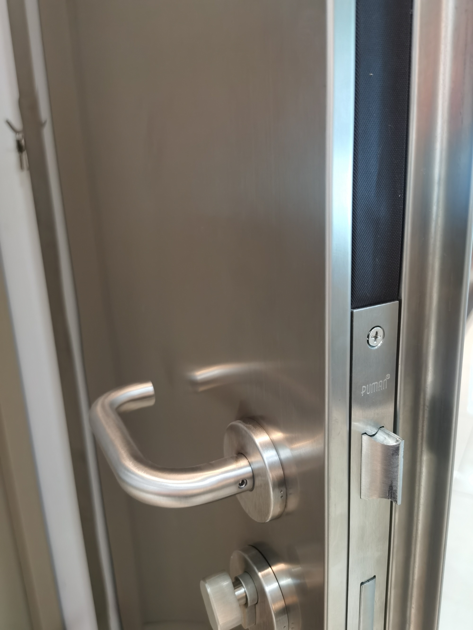 Stainless steel UL Listed 2 Hours fire rated door double fireproof sus304 door
