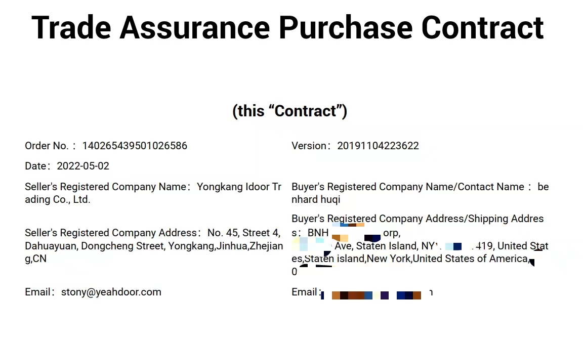 [USA]door-to-door delivery to BNH Company located in Ridge Ave, Staten Island, New York, we provide more and more forge Iron doors to USA