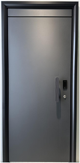 high quality single exterior security steel door