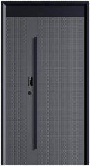 high quality single exterior security steel door