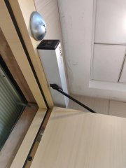 Automatic Swing door with vision panel and S.S kickplate for hospital