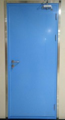 Acoustic steel door rubber sealed STC42 soundproof metal door