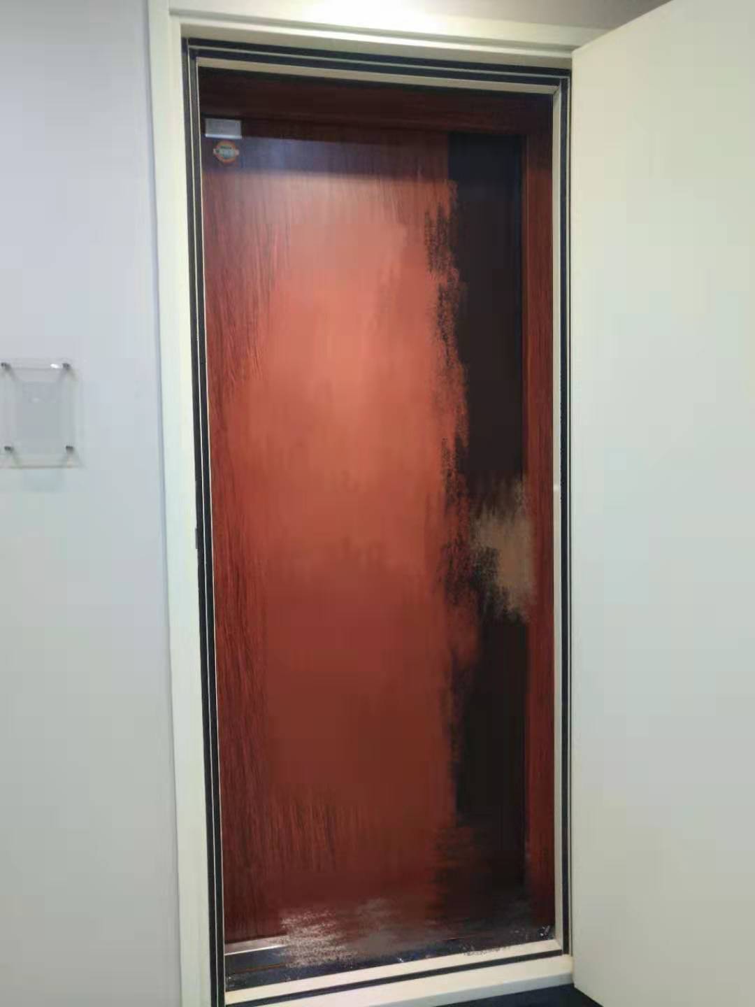 Fire resistance and 42 dB acoustic proof flush door manufacturer apartment soundproof 120 min fire door