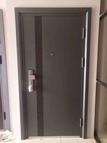 High Quality Single Exterior Steel Door Modern Entrance Front Security Door Villa Entry Steel Double Main Door for House