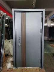 High Quality Single Exterior Steel Door Modern Entrance Front Security Door Villa Entry Steel Double Main Door for House
