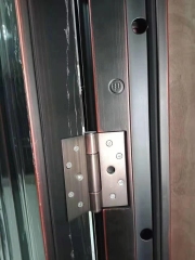 Steel Main House Puerta De Seguridad Steel Door Exterior, Entrance Imitate Bronze Front Security Modern Steel Doors