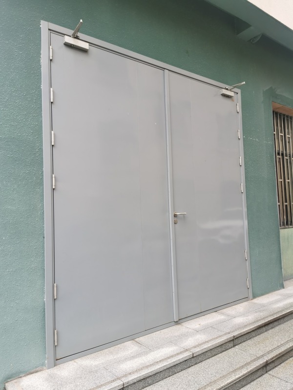 oversize fire rated steel door fireproof over size double metal door