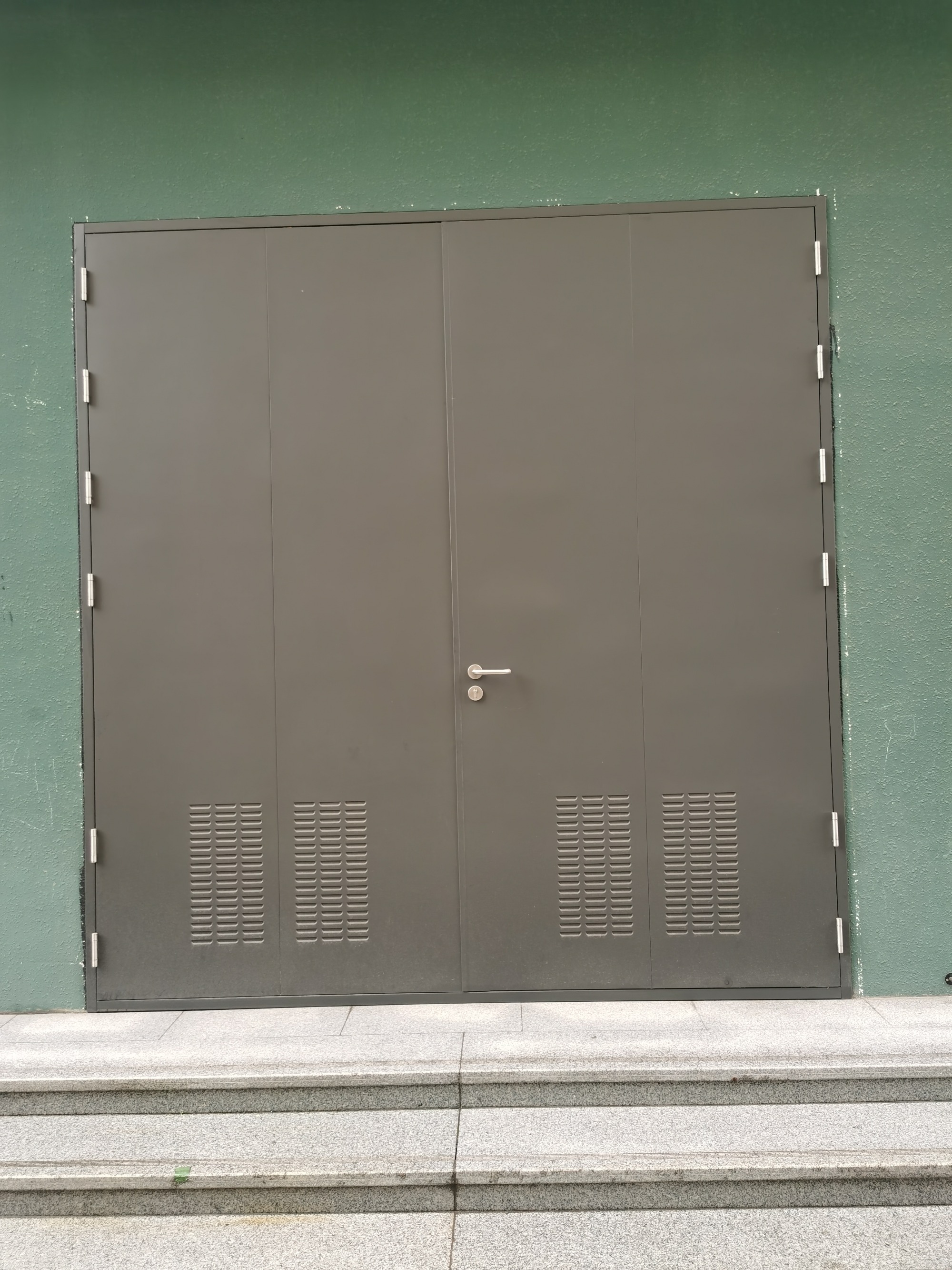 oversize fire rated steel door fireproof over size double metal door