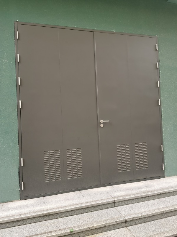 oversize fire rated steel door fireproof over size double metal door