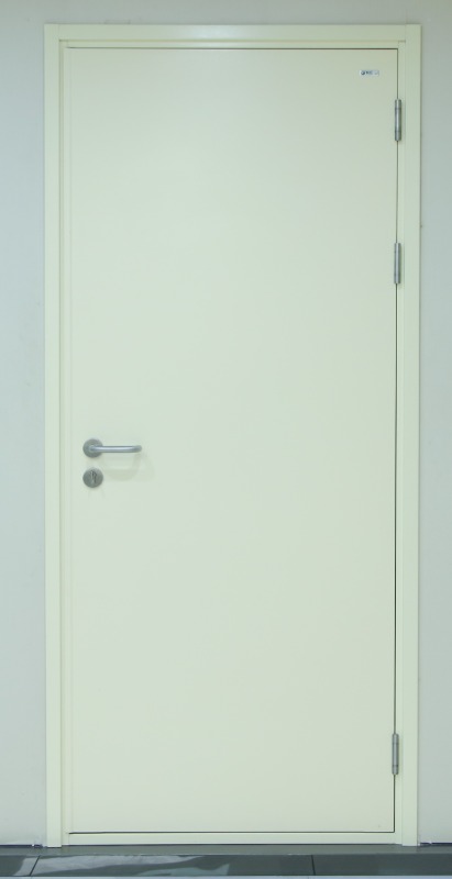 Acoustic 42dB flush metal door rubber sealed STC42 soundproof steel door