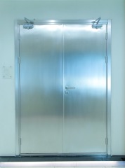 Stainless steel UL Listed 2 Hours fire rated door double fireproof sus304 door