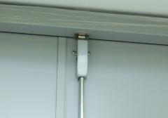 Fire rated exit door steel double fireproof door with panci bar & trim