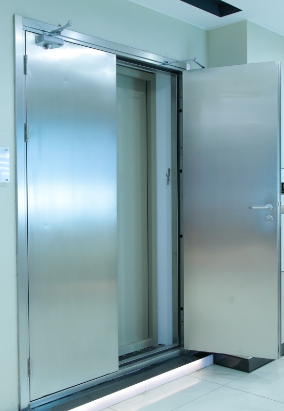 Stainless steel UL Listed 2 Hours fire rated door double fireproof sus304 door