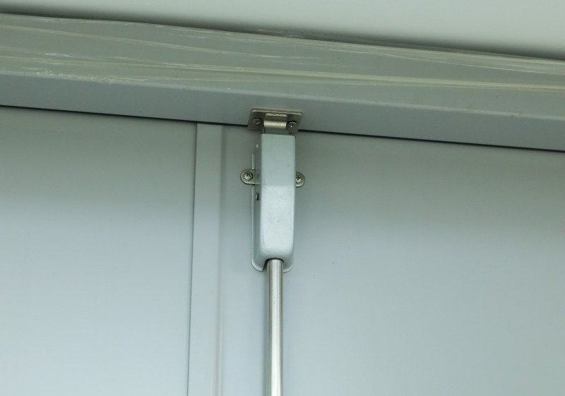 UL Certificated Fire rated emergency exit door steel double fireproof door with panic bar & trim