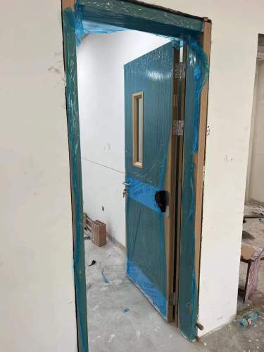 [Luanda, Angola]IDoor Successfully Supplies UL Fire Doors, MRI/ICU X-ray proof Doors, and Hospital Room Doors to **Hospital