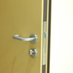 wood look custome fire proof metal door fire rated steel door for hotel