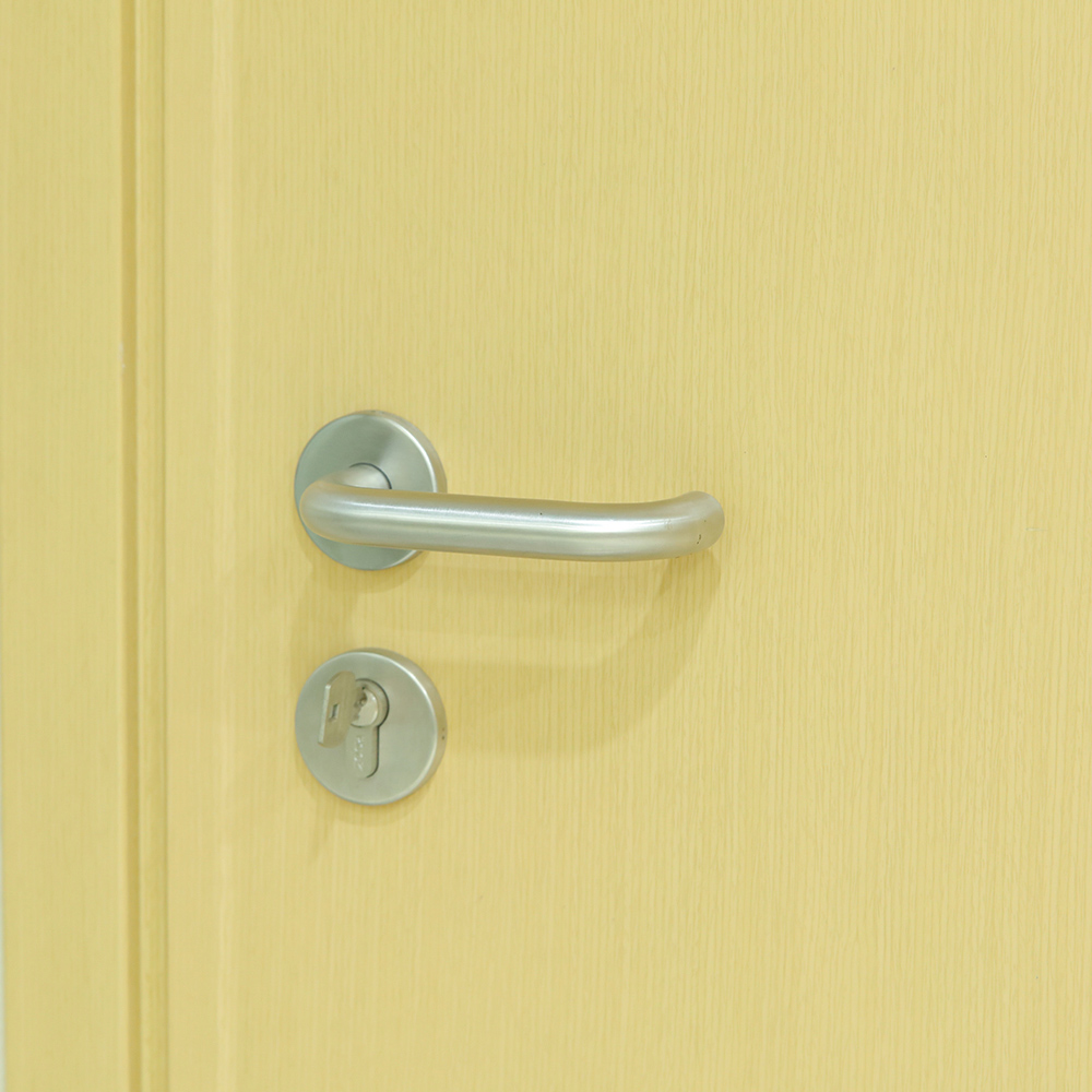 wood look custome fire proof metal door fire rated steel door for hotel