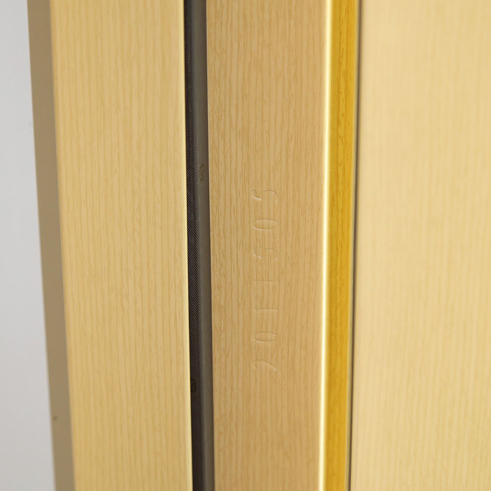 wood look custome fire proof metal door fire rated steel door for hotel