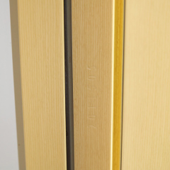 wood look custome fire proof metal door fire rated steel door for hotel