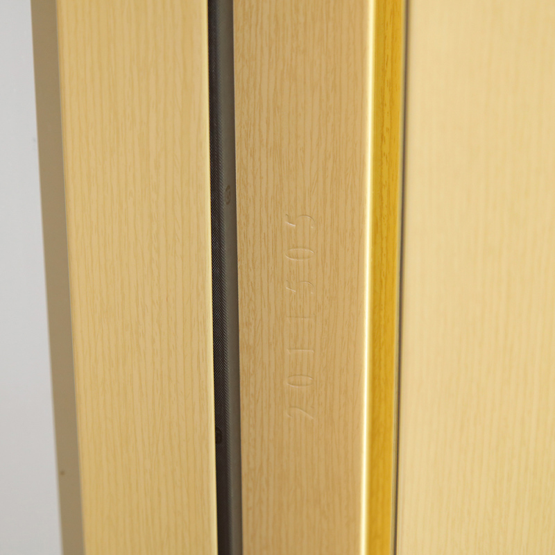 wood look custome fire proof metal door fire rated steel door for hotel