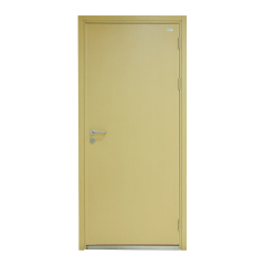 wood look custome fire proof metal door fire rated steel door for hotel