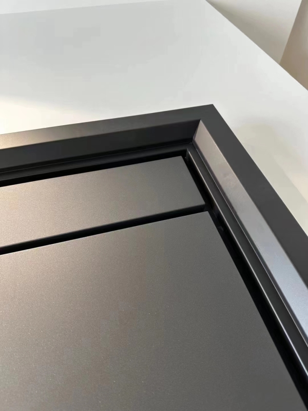 Hot Sale Custom Exterior Main Security Door Design Safety Metal Steel Front Entry Door