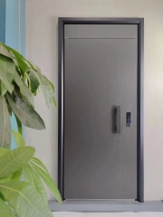 Hot Sale Custom Exterior Main Security Door Design Safety Metal Steel Front Entry Door