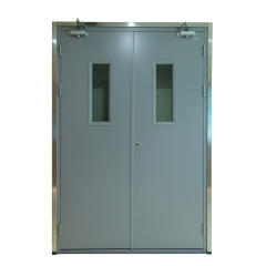 America standard ul approve Commercial building hotel metal fire proof door entrance steel fire doors