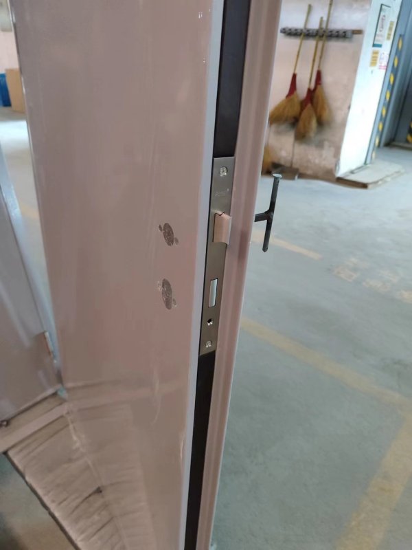 Hospital Project Certificated Emergency Fire Exit Fireproof Door Steel Resisting Fire Rated Door With Vision Panel